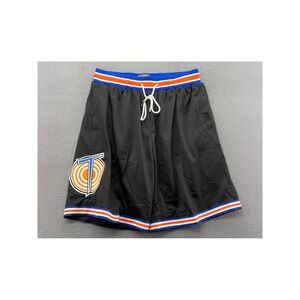 Space Jam Tune Squad Basketball Shorts Mens Black Mesh Tune Squad T Logo XL